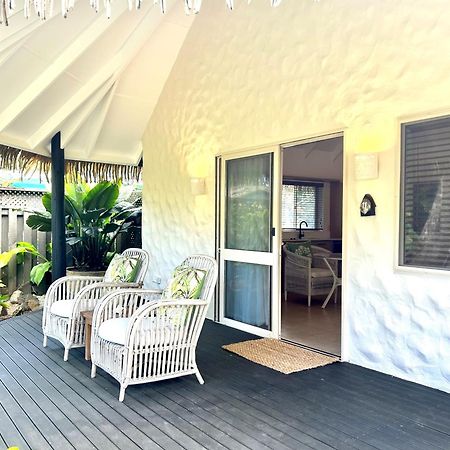 Motu Beachfront Art Villas Rarotonga Bagian luar foto