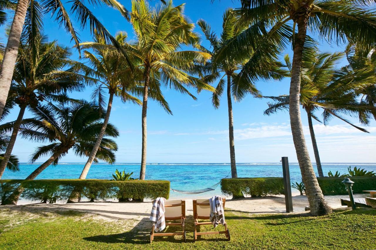 Motu Beachfront Art Villas Rarotonga Bagian luar foto