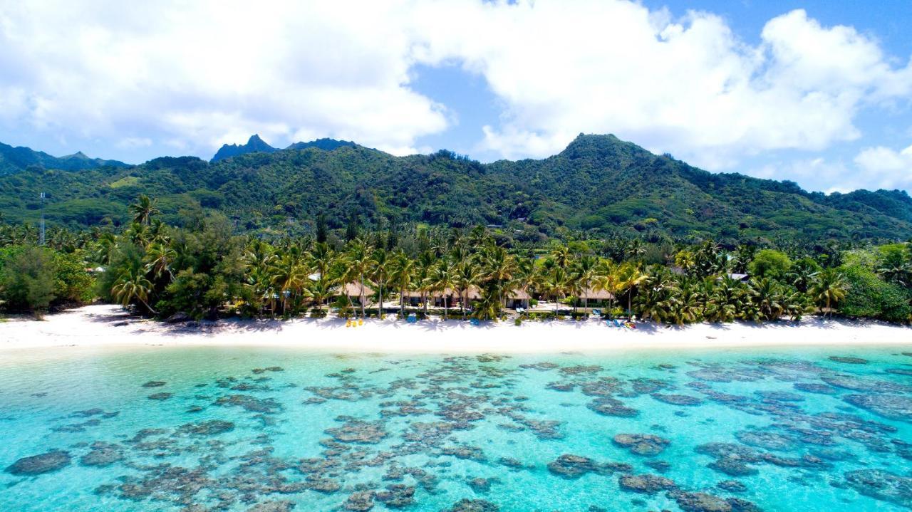 Motu Beachfront Art Villas Rarotonga Bagian luar foto