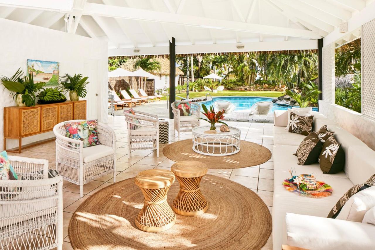 Motu Beachfront Art Villas Rarotonga Bagian luar foto
