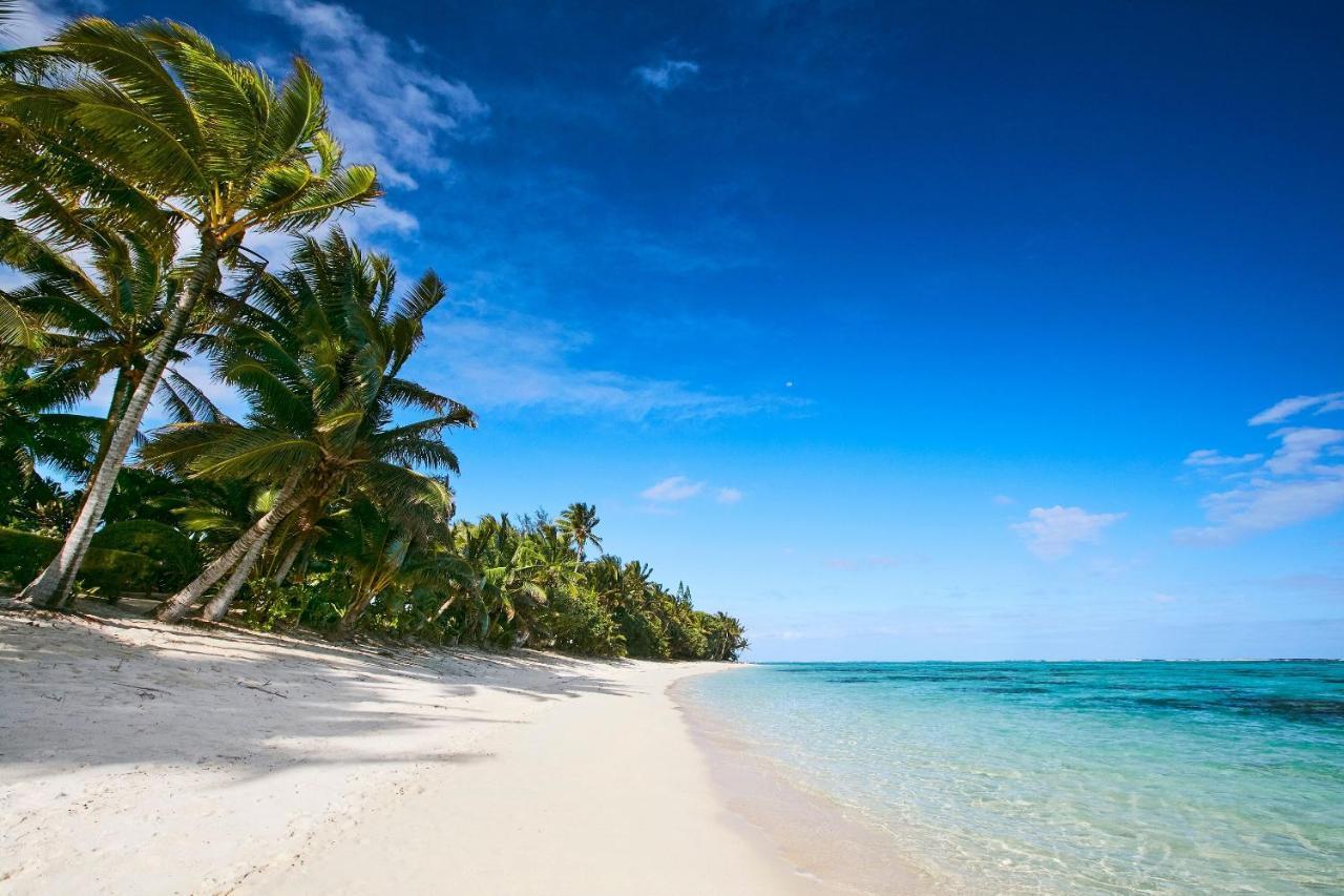 Motu Beachfront Art Villas Rarotonga Bagian luar foto